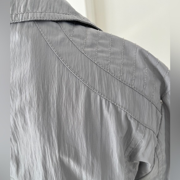 GERRY WEBER Grey Lightweight Zip Front Jacket Casual Neutral Travel Commute - Picture 5 of 16